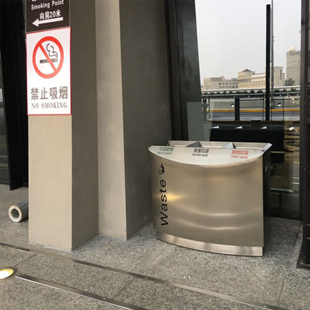 不銹鋼垃圾桶/垃圾桶廠家-SJ5005