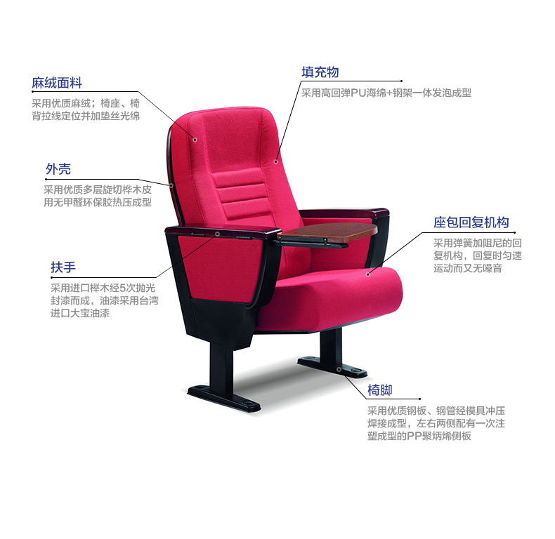 禮堂椅，禮堂排椅